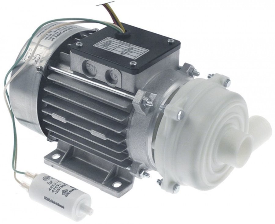 pump inlet ø 33mm outlet ø 30/28mm type L63.T33DX 230V 50Hz 1 phase 0,26kW 0,33HP L 260mm - 499322