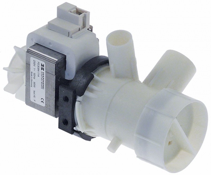 pompa de golire 90watt 230V ø intrare 34mm ø ieșire 24mm 50Hz tip HANNING