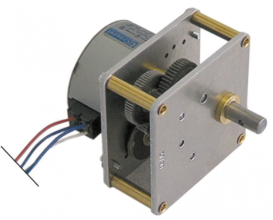 Motoreductor POTIS tip 419, 230V, 1 rpm, ax ø 8 mm, pentru rotisor Gyros - Kebab - Shaorma - 500070