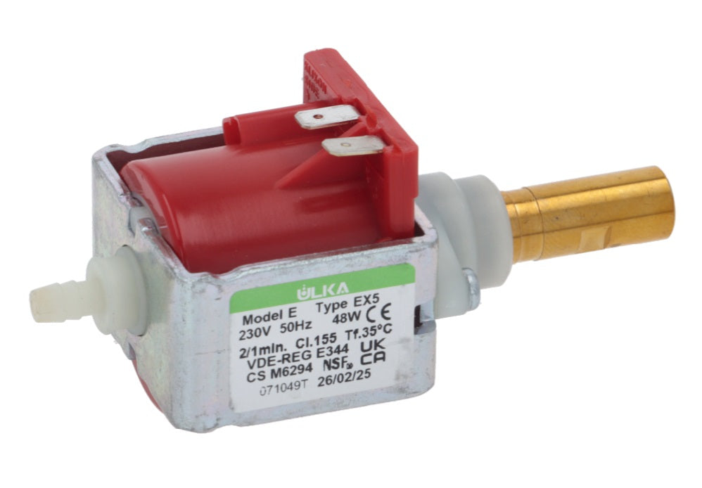 Pompa vibranta ULKA EX5, 48W, 230V, 50/60Hz, racord furtun ø 6 mm, iesire 1/8" - 500124