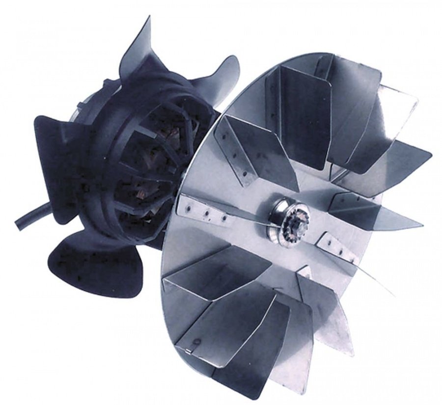 Ventilator cuptor 120 W, 230 V, 0,53 A, 2000 rpm, ebm-papst R2E180-AI01-12, ø 180 mm - 500128