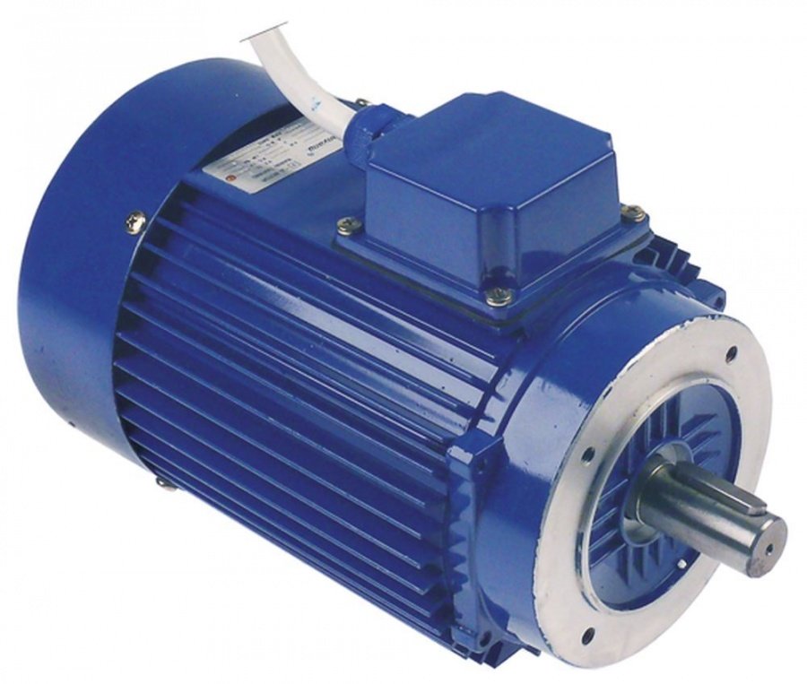 motor 2kW 400V 50Hz 3 phase shaft ø 24mm flange ø 140mm 1400rpm type YS9034 ø 170mm H 210mm