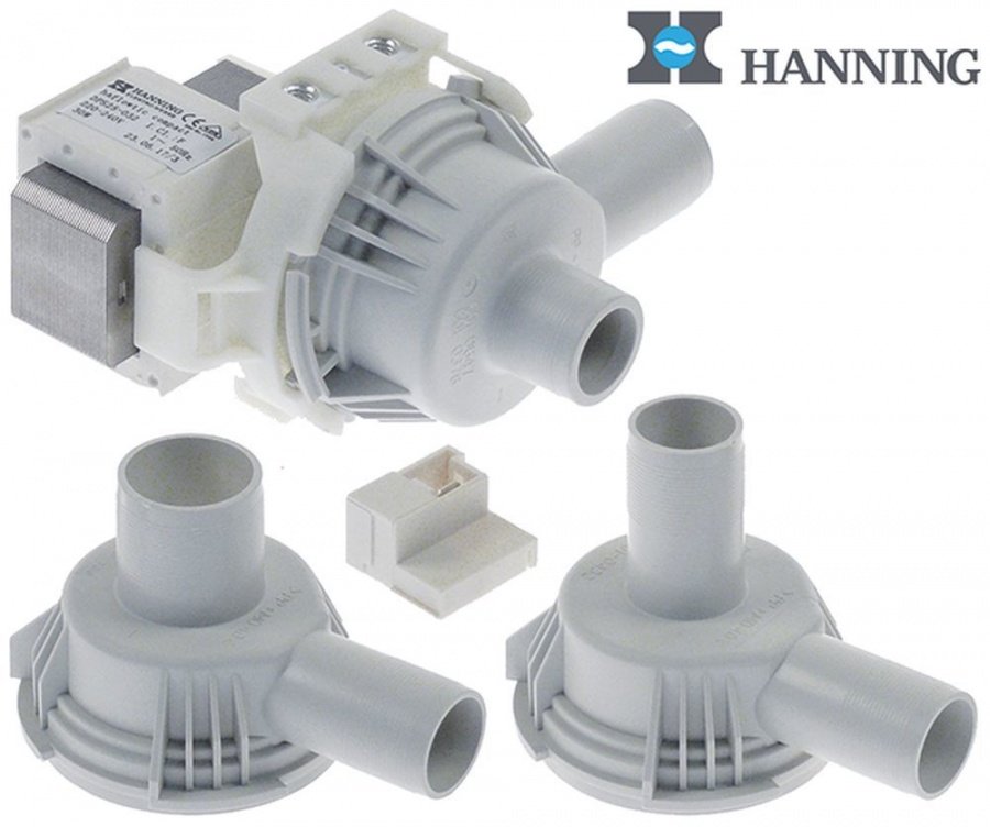 Pompa Hanning DPS25-040, 30W, 230V, cu 3 tipuri de capac - 501687