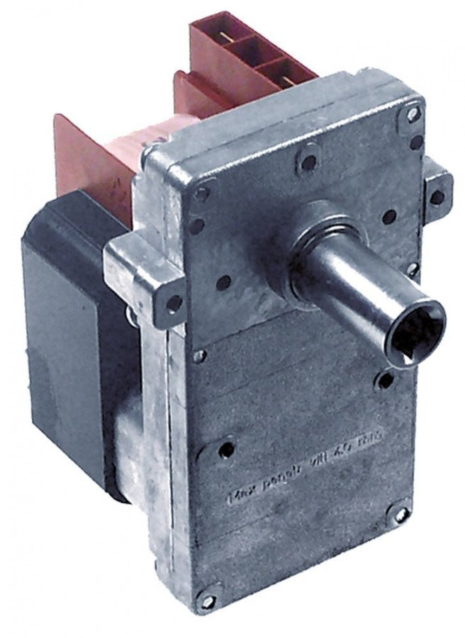 Motoreductor Kenta tip K9115106, 28 W, 230 V, 2,5 RPM, ø ax exterior 15 mm, ø ax interior 9x9 mm - 500748
