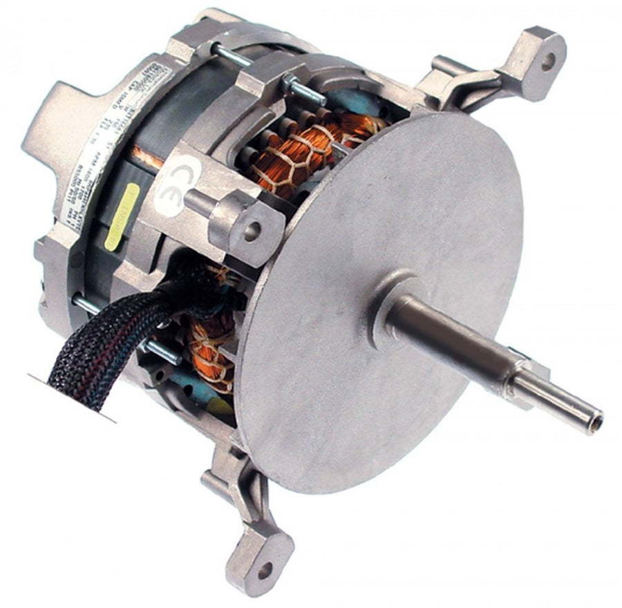 fan motor 230V 1 phase 50/60Hz 0,19kW 1400/1700rpm speeds 1 L1 145mm L2 51mm L3 35mm D1 ø 10mm