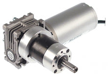 Motoreductor TRANSTECNO tip MCB30240109P, 24 V, viteza 4,3 Rpm, ax ø 12 mm, pentru banda transportoare - 500820