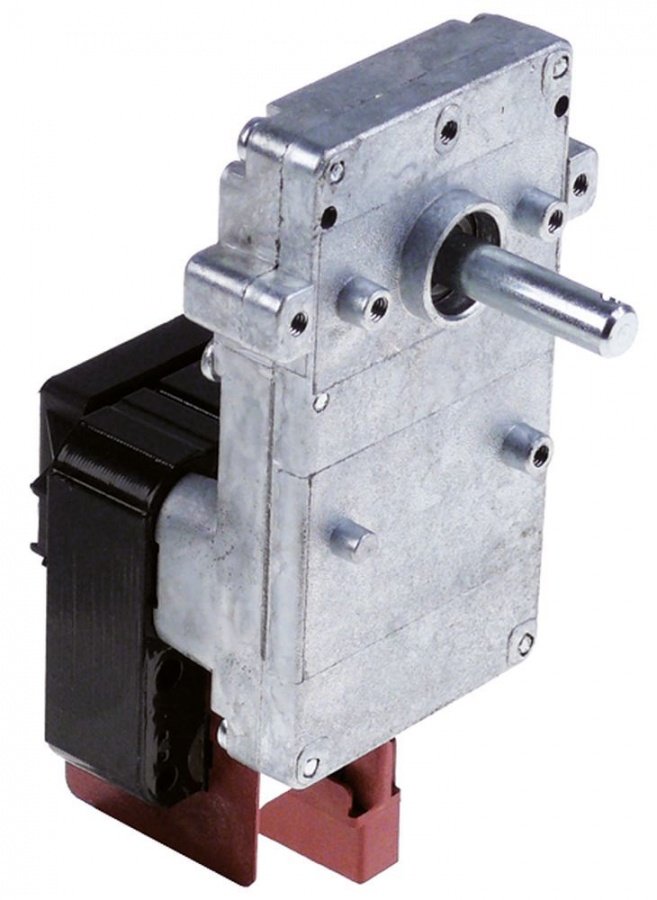 Motoreductor KENTA tip K9113077, 0,5 Rpm, 21 W, 230 V, ax ø 8,5 mm, dimensiuni 152 x 60 mm, H 110 mm - 500869