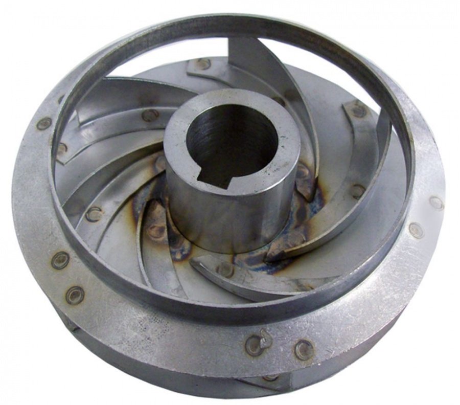 impellor ø 120mm H 49mm shaft intake ø 24mm