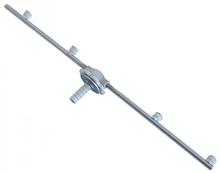 rinse arm L 535mm nozzles 4 mounting ø 15,7mm mounting pos. bottom