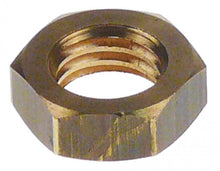 hexagonal nut M11x1,75 H 6mm WS 17 brass Qty 1 pcs DIN 934