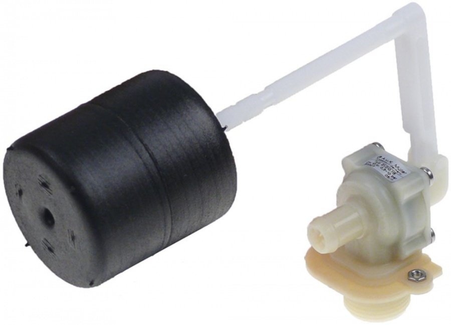 float valve inlet 3/4" outlet 13,5 mm input 9 l/min pressure range 0.3-10bar MULLER