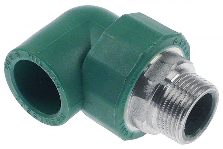 connection angle D1 ø 1"mm D2 ø 32 x 1"mm 90° for wash pipe - 501442