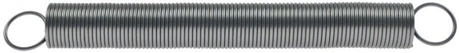 tension spring ø 14 mm total length 139 mm wire gauge ø 1,2 mm