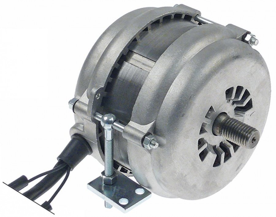 Motor 230V 50Hz 1380rot/min ø ax 15mm lungime ax 28mm ø 128mm Î 95mm condensator 8µF - 501543