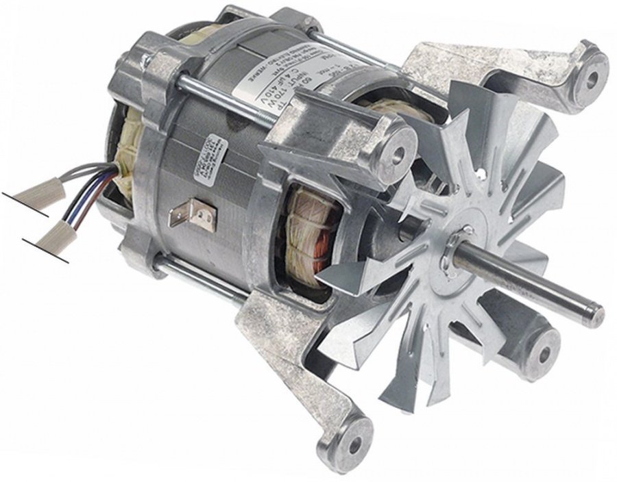 motor ventilator 200-240V 50/60Hz L1 125mm L2 35mm L3 15mm ø 100mm tip D1 ø 8mm D2 ømm