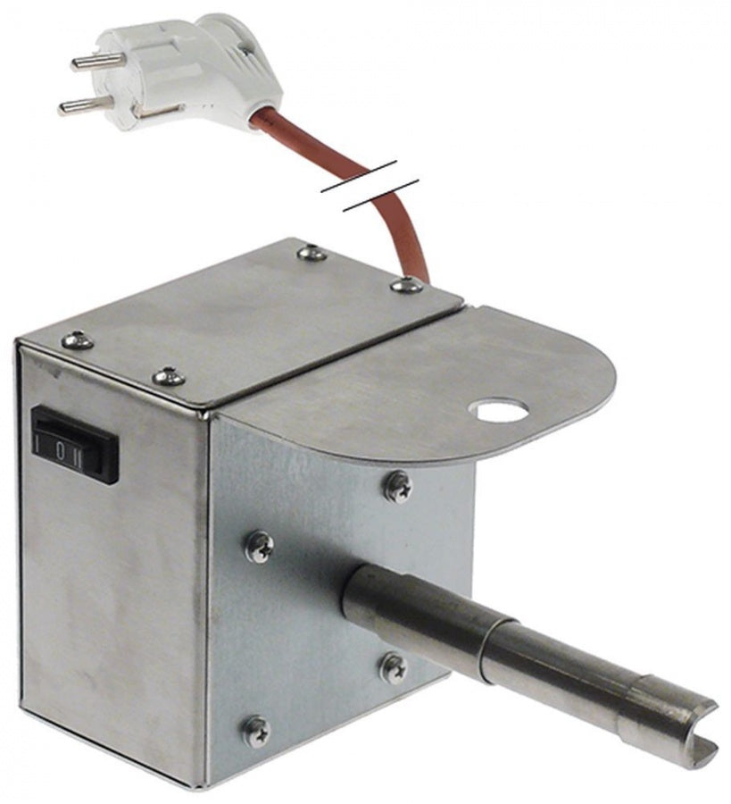 motoreductor tensiune 230 ø ax 20mm L 190mm L 110mm Î 110mm