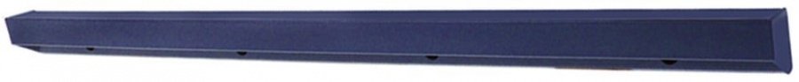handle rail L 600mm W 40mm H 30mm blue hole distance 155mm Qty 1 pcs