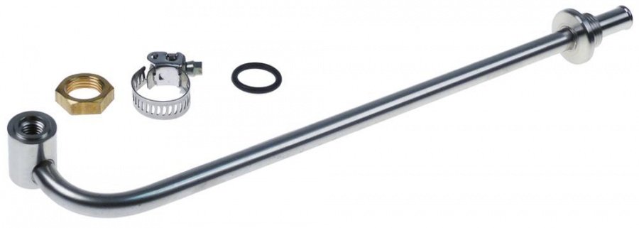 rinse arm support mounting pos. bottom kit L 320 mm hose connector ø 13 mm - Code 502103