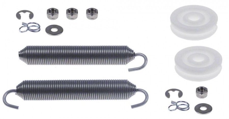 roller set with spring mounting pos. left/right - Code 502130