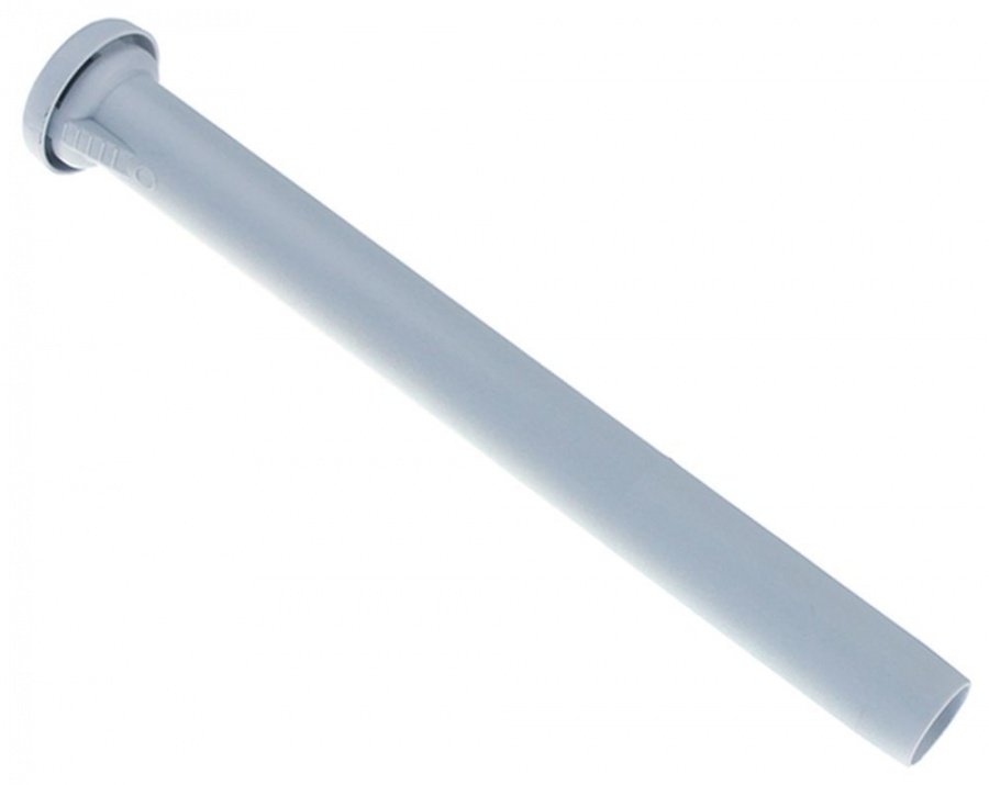 overflow pipe ø 37mm L 390mm plastic
