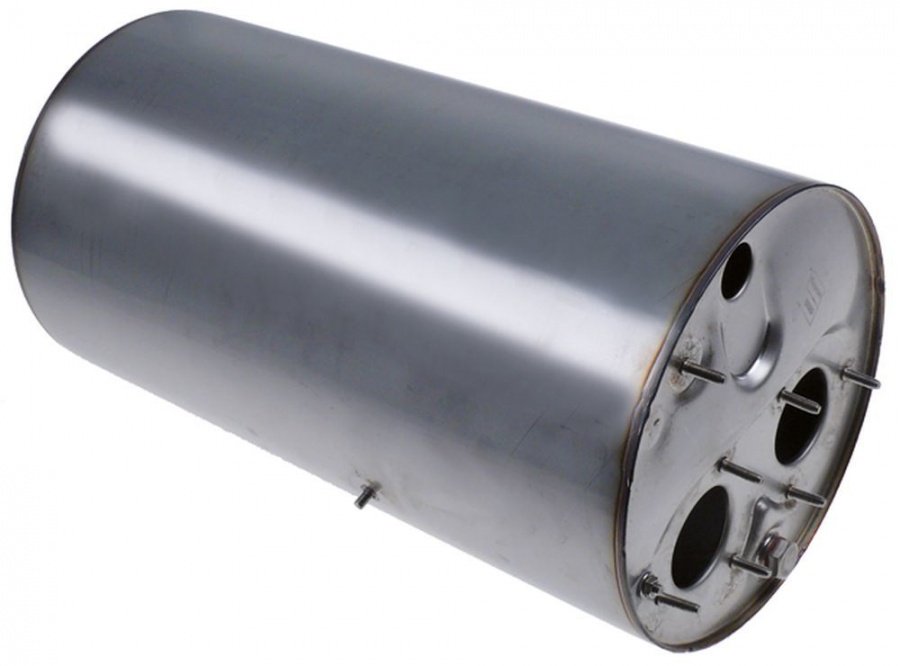 boiler ø 199mm L 376mm 3 hole flange