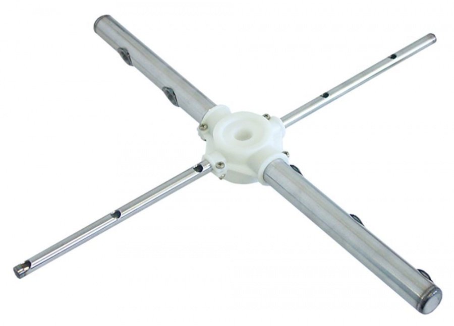 Cruce completa cu brate de spalare si clatire pentru masina de spalat vase Fabar Q50F, Q50FA, Q50FM, Q50FAM, 07098I - 503068