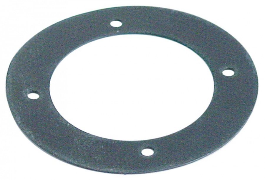 gasket D1 ø 62 mm D2 ø 96 mm thickness 1 mm rubber with 4 screw holes equiv. no. 16241 - Code 503112
