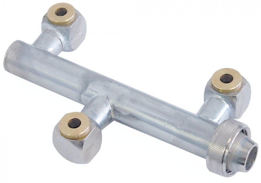 wash arm H 200 mm L 105 mm nozzles 3 mounting pos. upper left - Code 503341