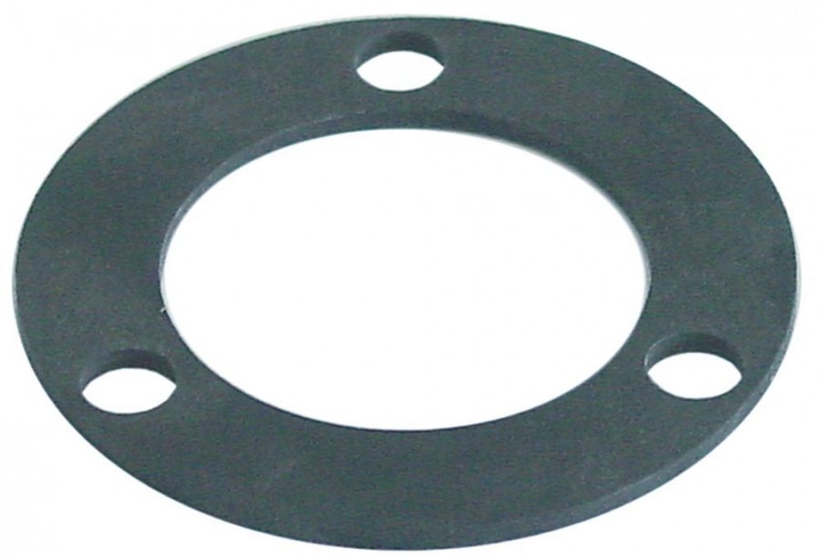  gasket D1 ø 50 mm D2 ø 80 mm thickness 3 mm rubber with 3 screw holes equiv. no. 1485 - Code 504041