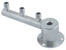 wash arm H 70 mm L 200 mm nozzles 3 mounting pos. bottom - Code 504075