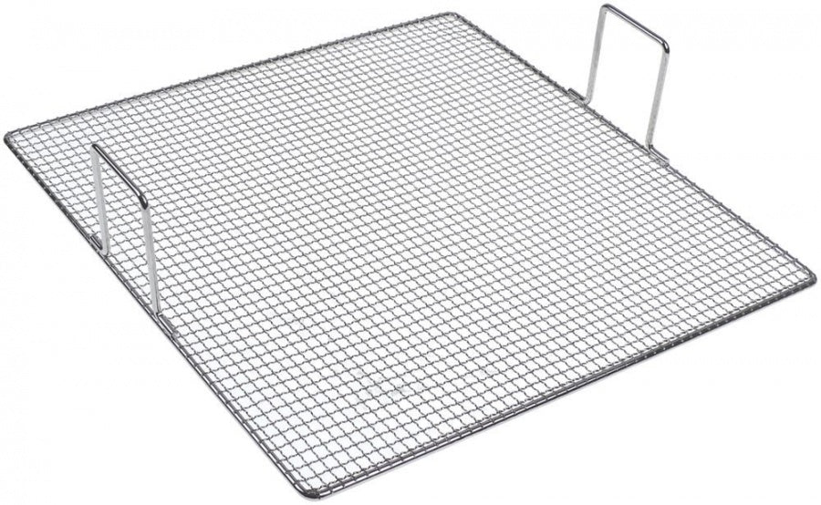 Plasa filtru pentru firimituri L 400x345 mm H 85 mm, otel cromat - 504335