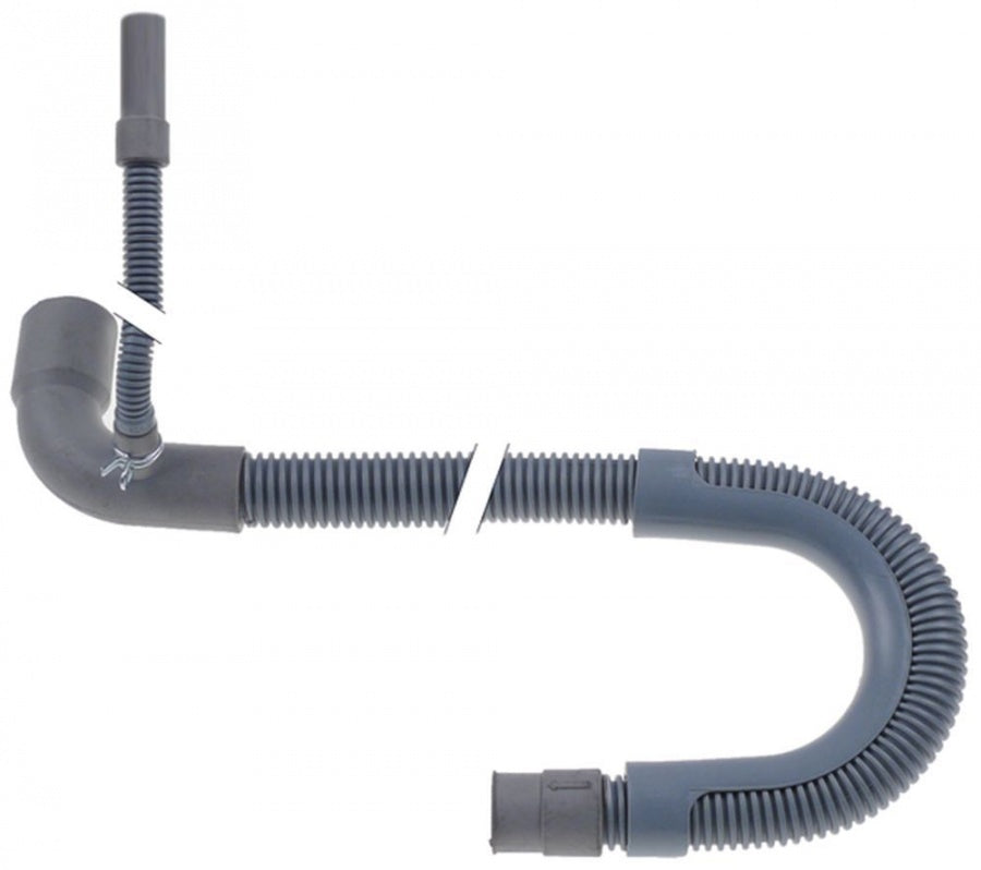 drain hose D1 ø 29mm D2 ø 22mm L 2200/800mm outer hose ø 27mm with staight branch
