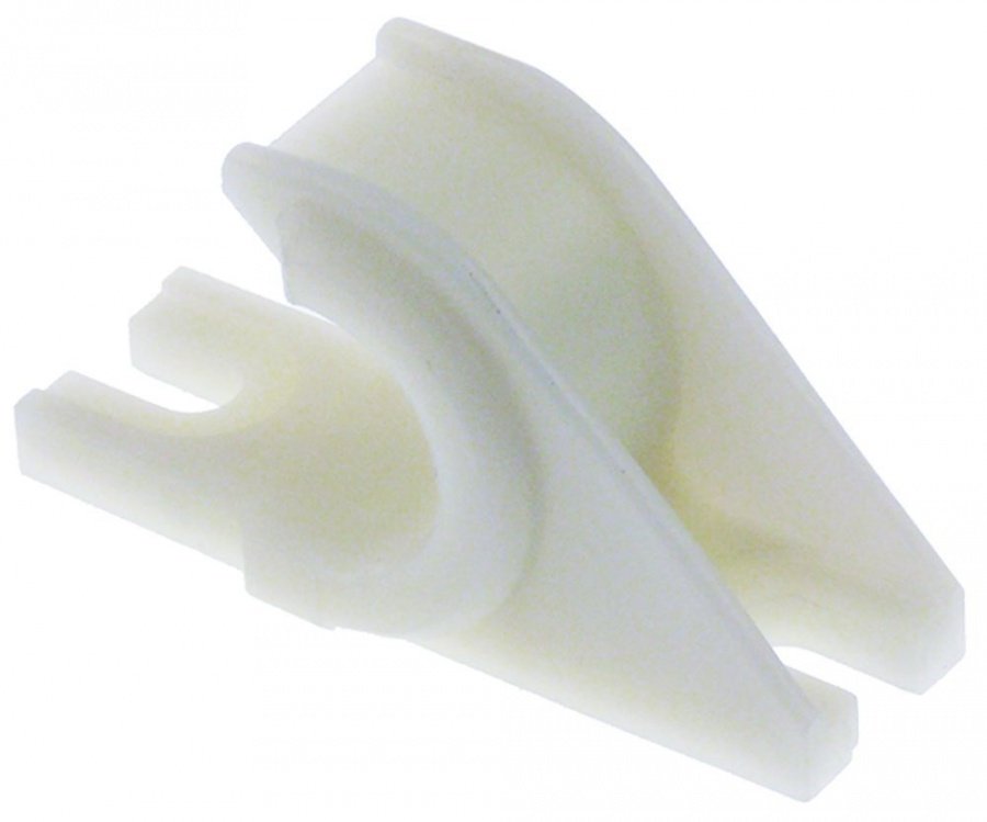 bearing for brush plastic L 71mm W 27,5mm H 39mm ID ø 23mm - 504400