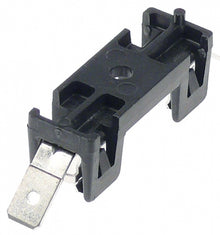 fuse holder suitable fuse ø5x30mm 25A rated 300V L 35mm W 12,9mm H 13,5mm connection F6.3 single - 504479