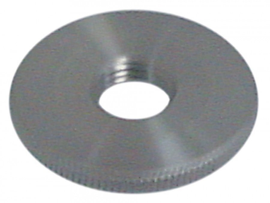 knurled nut M10x1 ø 30 mm H 4 mm SS  - 504503