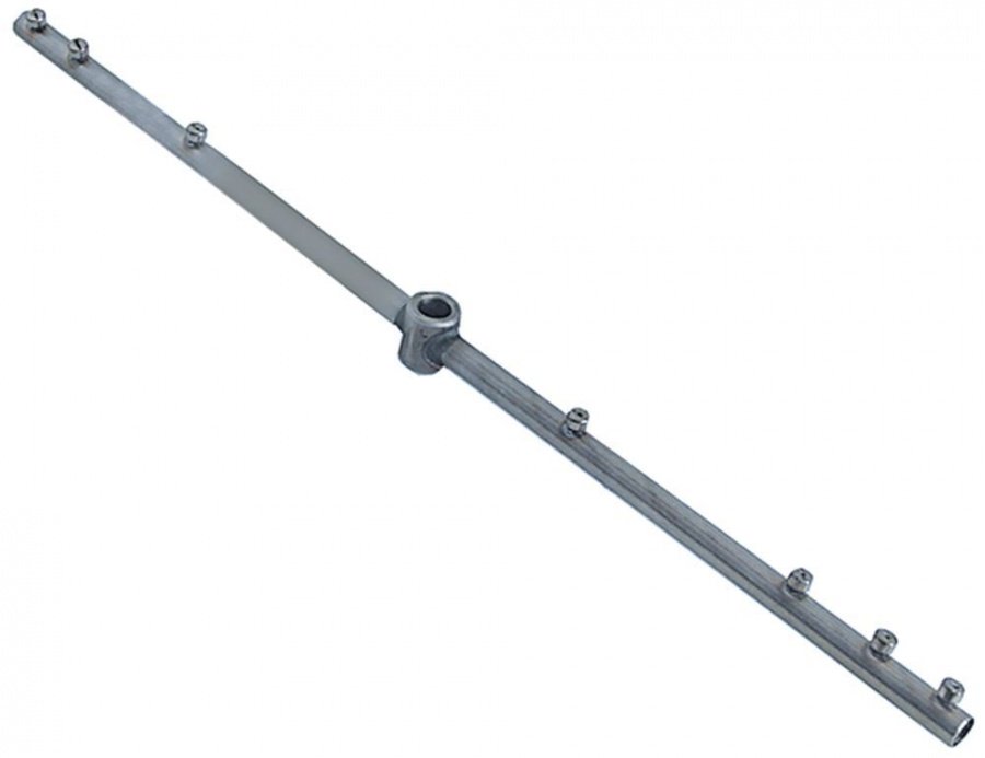Brat de clatire L 469 mm, cu 7 duze, ø 12 mm, montare sus/jos - 504526