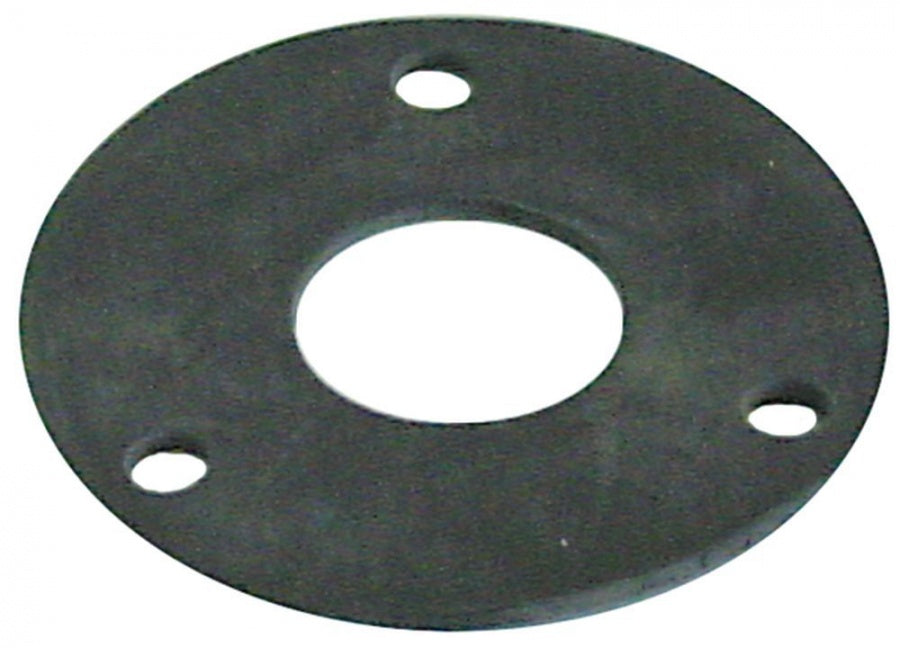 gasket D1 ø 26 mm D2 ø 70 mm thickness 2 mm rubber with 3 screw holes wash arm support - Code 504559
