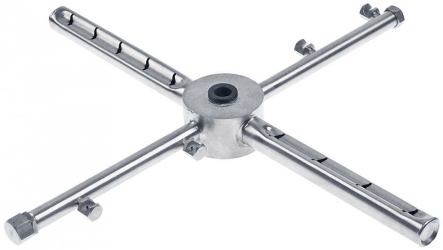 Cruce completa cu brate de spalare-clatire, L brat spalare 325 mm,  L brat clatire 326 mm, 9 diuze spalre, 4 diuze clatire - 504786