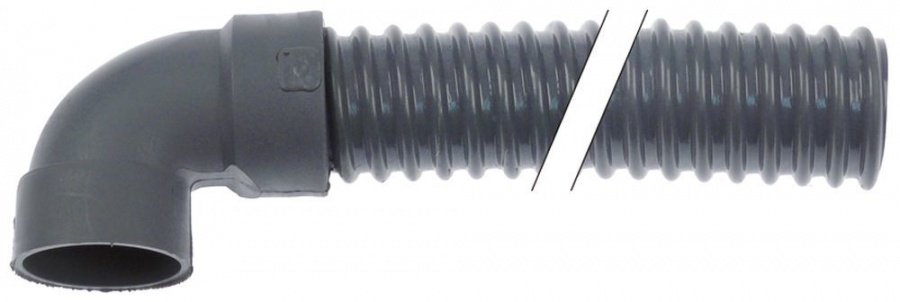 Furtun de golire L 1500 mm, diam. int. cot ø 40 mm, diam. ext. ø 43 mm, DN 35 - 505298