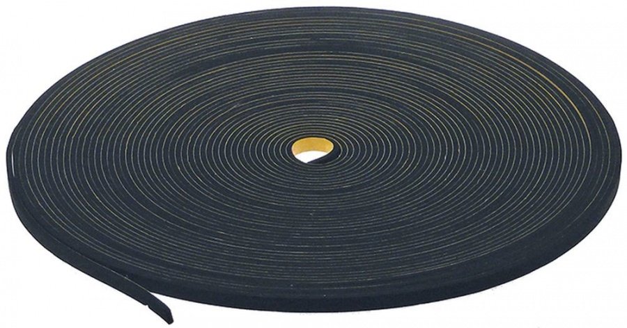 Garnitura autoadeziva din spuma de cauciuc- burete, latime 10 mm, grosime 4 mm, vanzare la metru - 505406