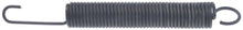 tension spring ø 40,5mm L 355mm total length 355mm wire gauge ø 5mm L1 220mm D1 ø 40,5mm H1 30mm