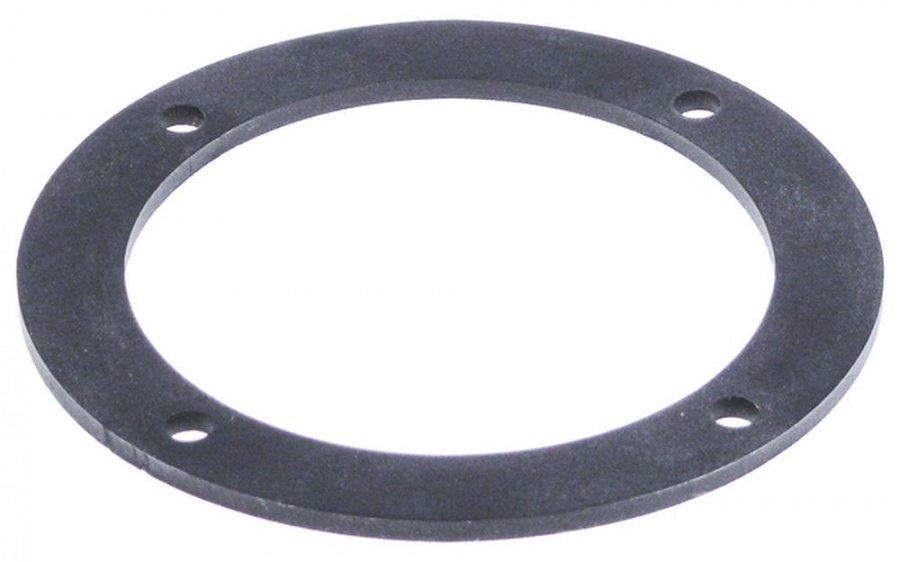 gasket D1 ø 110 mm D2 ø 82 mm thickness 3 mm with 4 screw holes flange - Code 506223