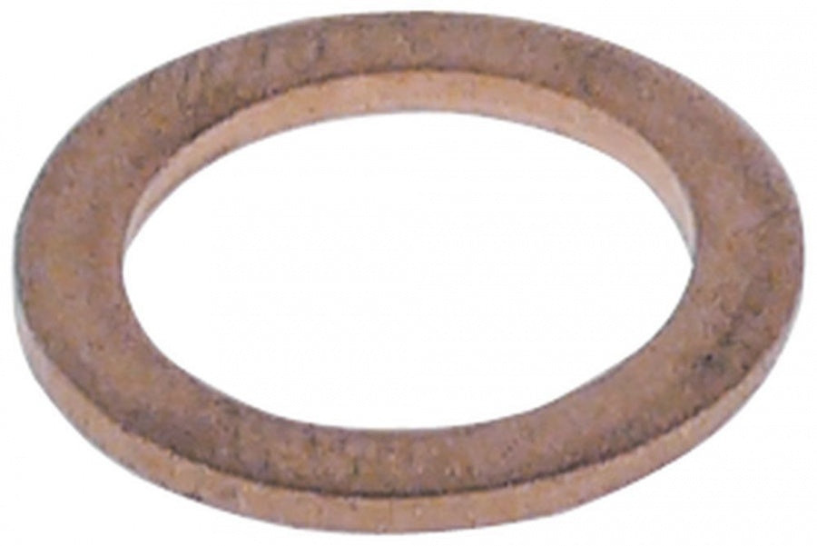 flat gasket copper D1 ø 15mm D2 ø 10,5mm thickness 1mm Qty 1 pcs