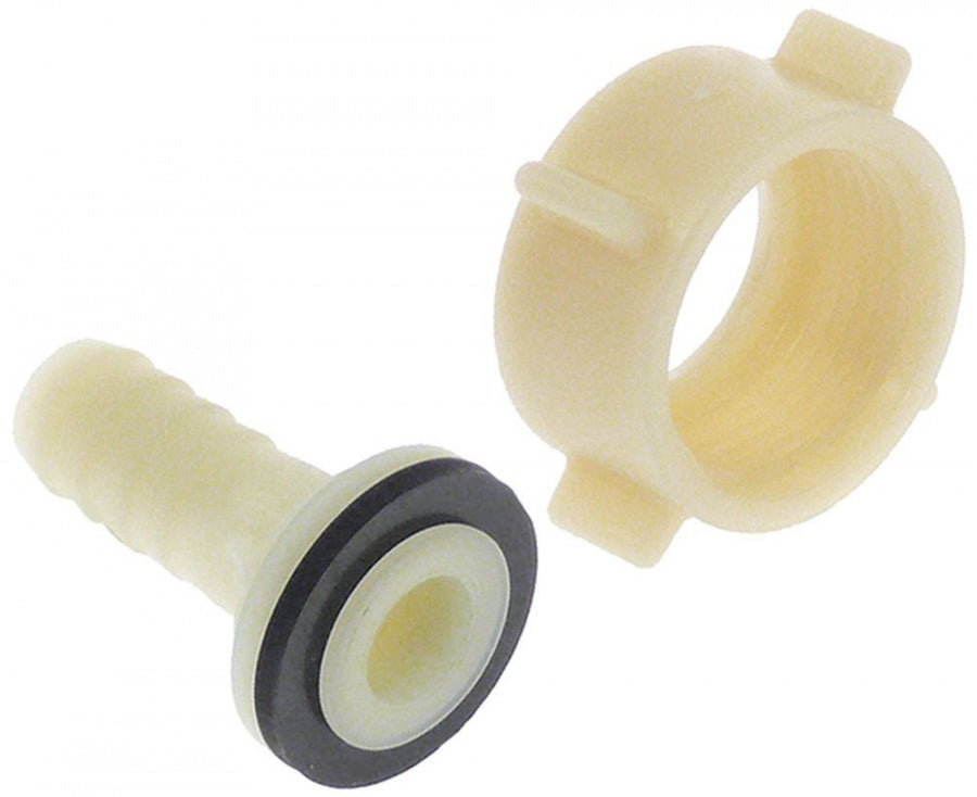 Racord furtun plastic drept filet G 3/4" ø furtun 11mm P 1 bucată cu garnitură - 506275