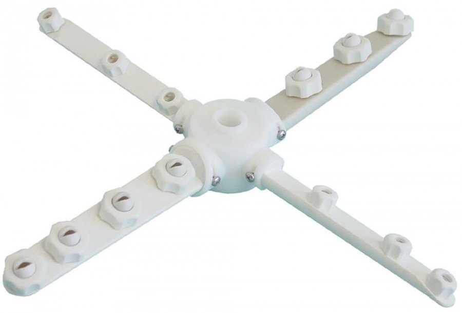 wash arm centre mounting pos. bottom wash arm L 410 mm rinse arm L 405 mm w. jets 7  - Code 506303