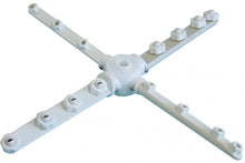 wash arm centre mounting pos. upper/lower wash arm L 485 mm rinse arm L 480 mm w. jets 8  - Code 506304