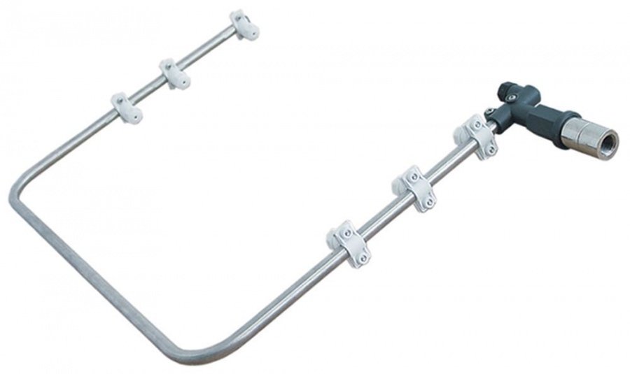 rinse arm H 475mm L 380mm nozzles 6 mounting pos. left suitable for IME/Omniwash