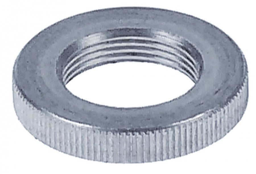 knurled nut M17x1 ø 30mm H 5mm SS