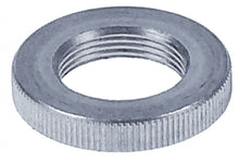 knurled nut M17x1 ø 30mm H 5mm SS
