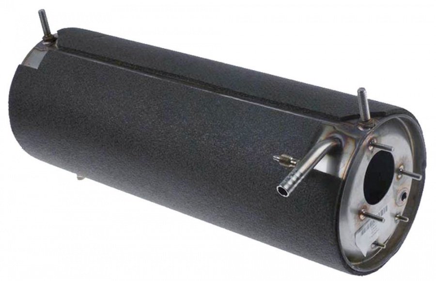 boiler without heating element ø 150mm L 415mm inlet ø 12mm outlet ø 2x 10mm